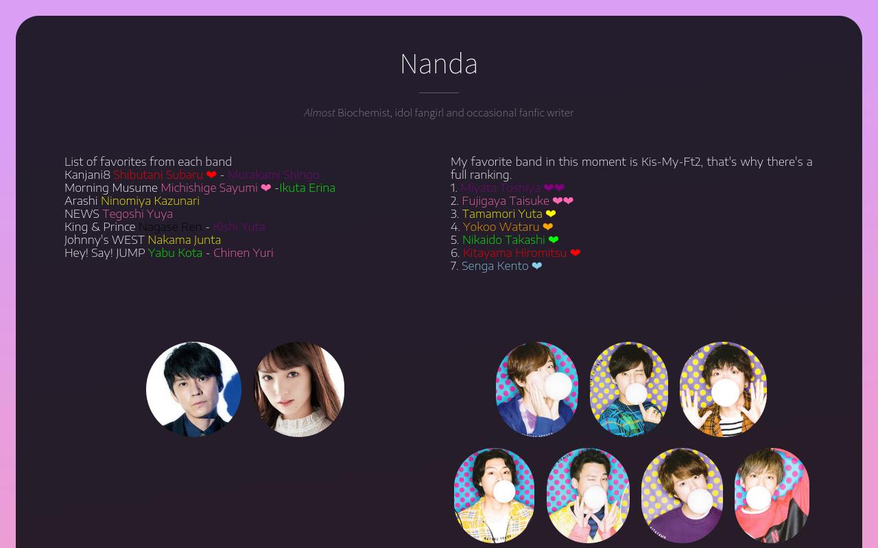 Carrd profile picture for @nanda